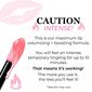Luminess Hot Kiss Lip Plumper formula enriched with Vitamin E, Vitamin C, and Shea Butter to nourish and hydrate lips image number null